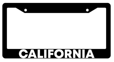 California License Plate Frame DG | Etsy