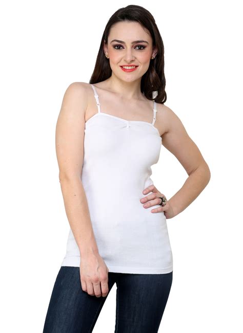 Buy Renka Comfortabledurable White Color Camisoletank Tops For Women Online ₹359 From Shopclues