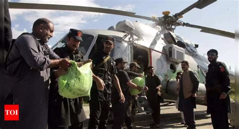 pakistan international aid reaches flood ravaged pakistan times  india