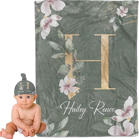 Amazon.com: Personalized Baby Blankets for Boys Girls Personalized Baby ...