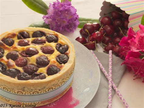 Le Flan P Tissier Aux Cerises Recette Par Karine Cuisine