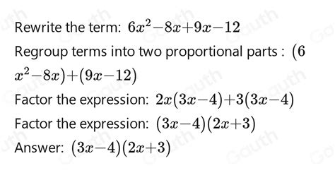 Solved Factorise X X Math