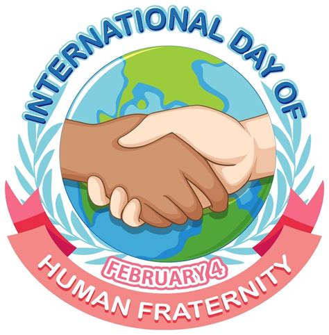 Free Vector | International day of human fraternity