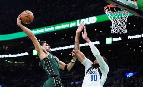 Nba Roundup Jayson Tatum Leads Celtics Past Mavericks