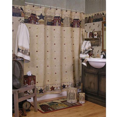 30 Excellent Country Bathroom Shower Curtains Home Decoration Style