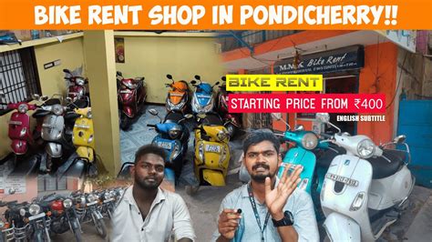 How To Bike Rent In Pondicherry From 400 Per Day MMK Bike Rent