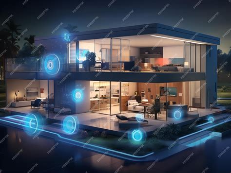 Premium AI Image | Seamless Smart Home Automation AI Generated