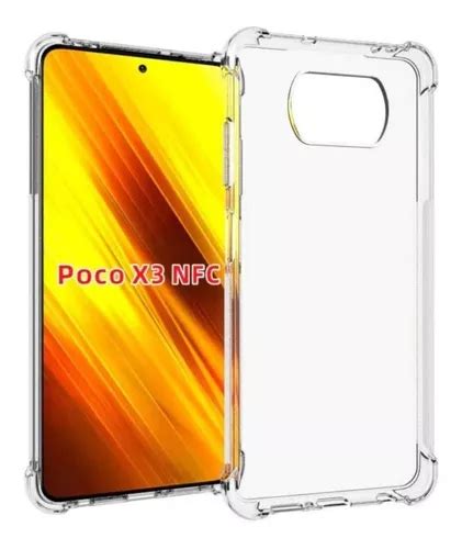 Carcasa Transparente Reforzada Para Xiaomi Poco X3 Pro Cuotas sin interés