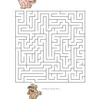 Farm Animal Maze