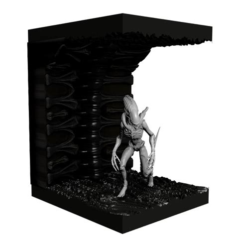 Stl File Alien Nest Wall Xenomorph 👽 ・3d Printer Model To Download・cults