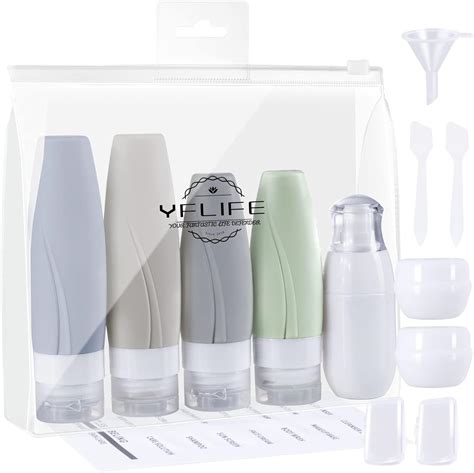 YFLife Travel Bottles For Toiletries Travel Containers For Toiletries