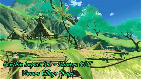 Genshin Impact Sumeru Ost Village Surrounded By Green Extended