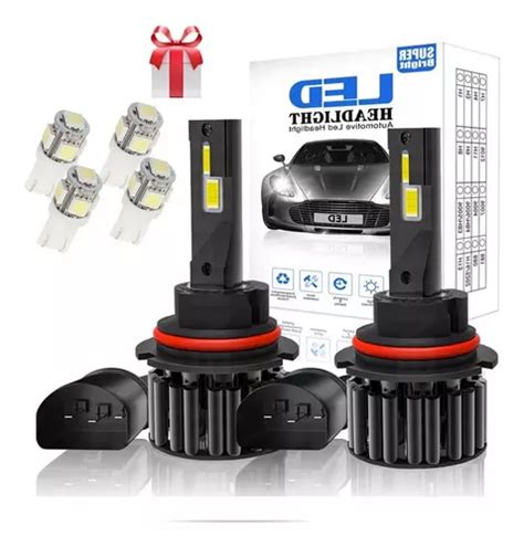 Kit De Focos Led 9007 De 28000lm Para Nissan Haz Alto Y Bajo Cuotas