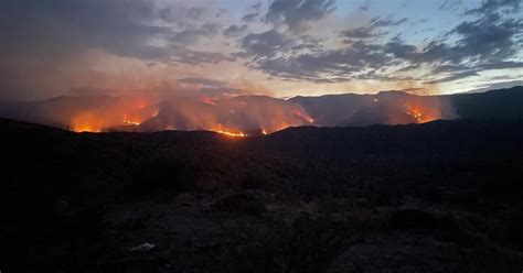 Evacuations Rescinded As Tiger Fire Burns East Of Crown King