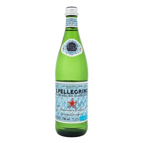 San Pellegrino Carbonated Natural Mineral Water X Ml Glass