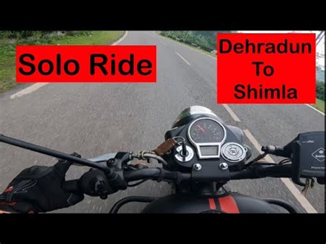 Day 2 Dehradun To Shimla A Solo Ride On The Royal Enfield Classic