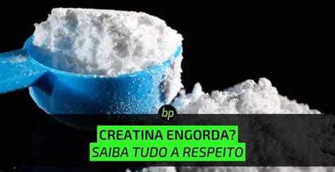 Creatina Engorda Saiba Tudo A Respeito Blog Bp