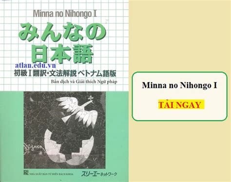 Sách giáo trình Minna no Nihongo I PDF bản mới Tiếng Việt Ngoại Ngữ Atlan