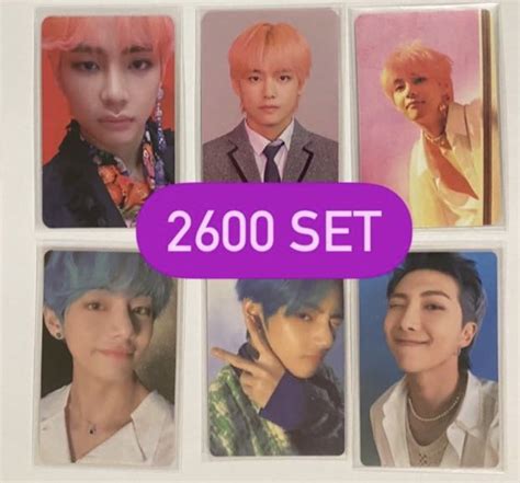 BTS V Taehyung PC Set LY Answer S E L MOTS Persona V3 V4 RM