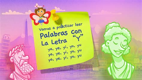 Letra Y Aprende A Leer Palabras Con Ya Ye Yi Yo Yu Video Educativo Primario Youtube