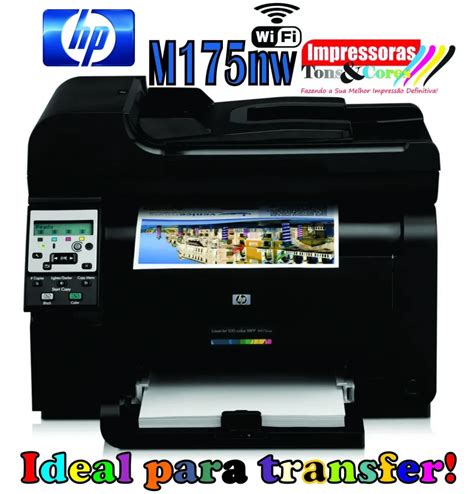 Impressoras Tons E Cores Multifuncional Laser Color Pro 100 M175nw