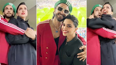 Ranveer Singh Says Asli Trophy Toh Mere Paas Hai As He Hugs Deepika