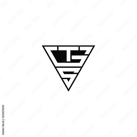 Tgs Letter Original Monogram Logo Design Stock Vector Adobe Stock