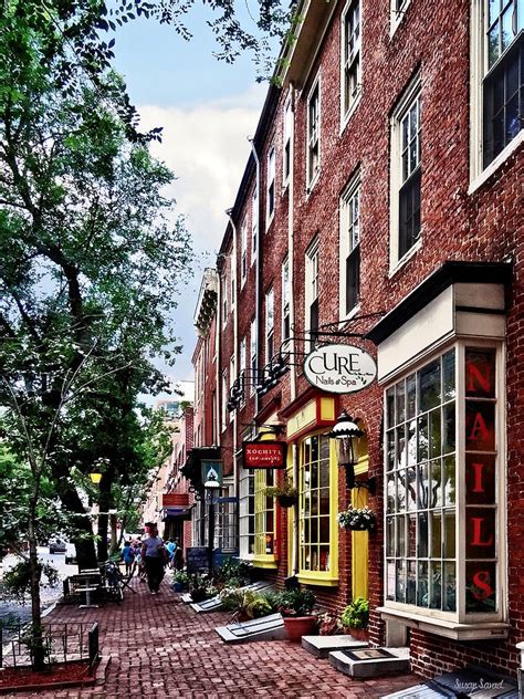 Philadelphia PA - S 2nd Street Photograph by Susan Savad | Fine Art America