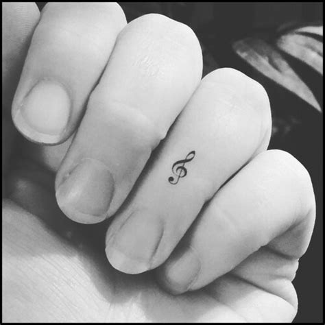 Temporary Tattoos Tiny Music Note Tattoos Set Of 20 Fake Etsy