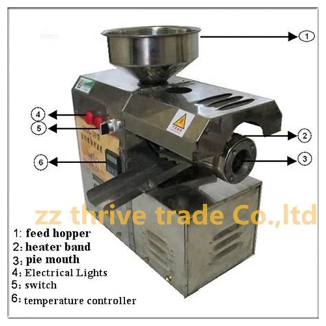 Stainless Steel Small Cold Oil Extraction Machine Cold Press Oil