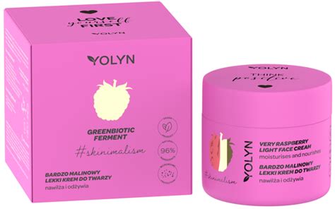 YOLYN Love Yourself First Malinowy Lekki Krem Do Twarzy 50ml Drogeria