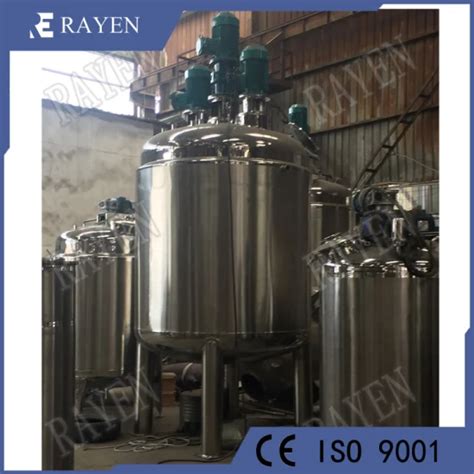 Sus304 Or 316l Stainless Steel Chemical Reaction Vessel Reactor