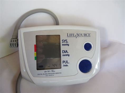 Life Source Blood Pressure Monitor Ua 767 Plus Manual