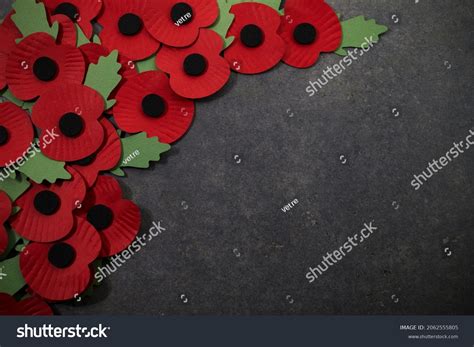 World War Remembrance Day Red Poppy Stock Photo 2062555805 | Shutterstock