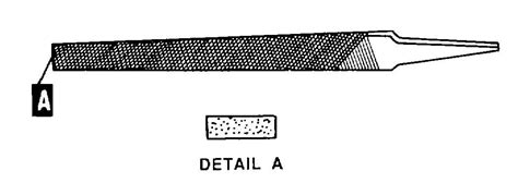 Triangular File Drawing