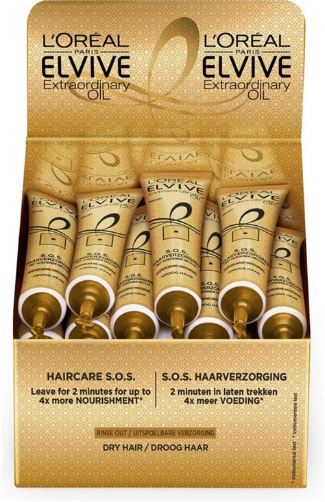 LOréal Paris Elvive Extraordinary Oil Haarmasker Shots 20 x 18 ml