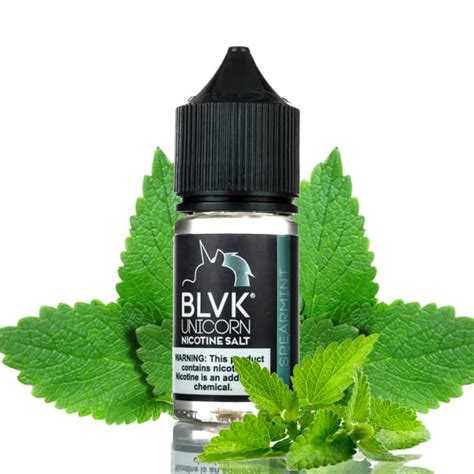 Spearmint Nicotine Salt Blvk Unicorn 30ml Best Online Shop UAE