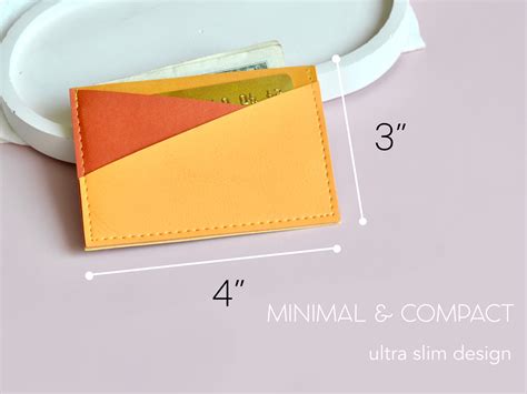 Credit Card Holder, Minimalist Wallet for Men, Slim Wallet, Small ...