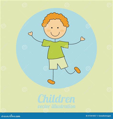 Children Design Stock Vector Illustration Of Graphic 47341857