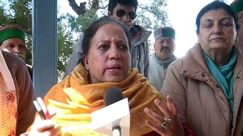 Congress Himachal Chief Pratibha Singhs Comment Spells Trouble For Cm