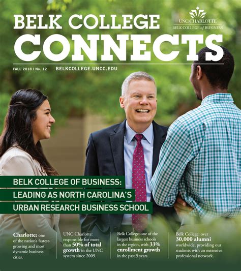 Belk College Connects Fall 2018 by UNC Charlotte Belk College - Issuu