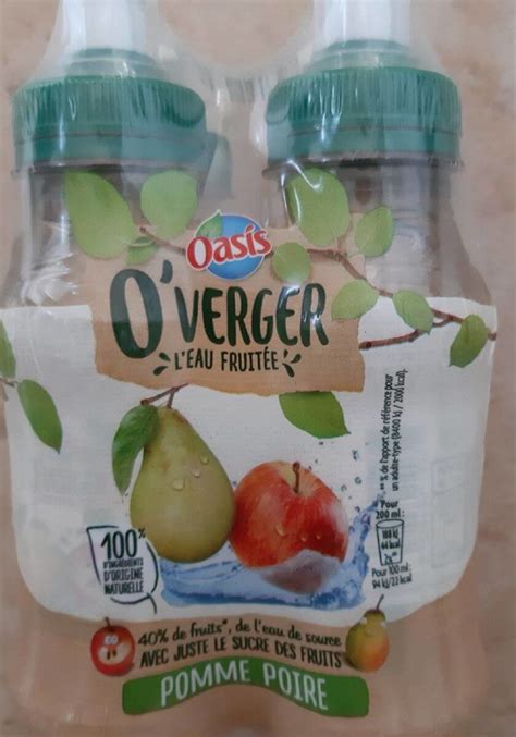 Overger Pomme Poire Oasis