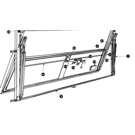 Kit Tringlerie Novoferm Pour Porte De Garage Basculante DL ASP NFF42100