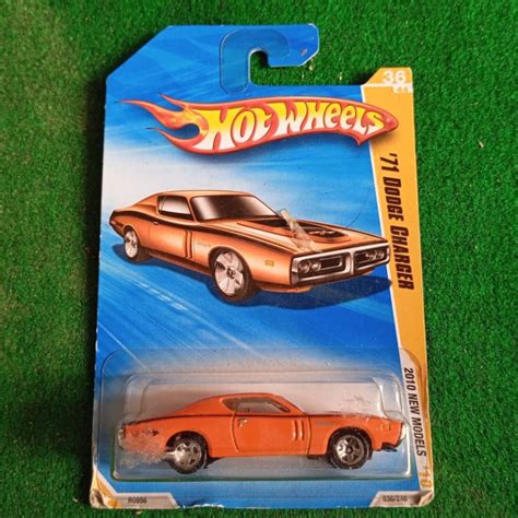 Jual Hot Wheels Hotwheels Blue Card Dodge Charger Orange New Models First Edition