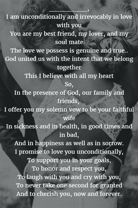 Wedding Vows 22 Examples About How To Write Personalized Wedding Vows ️ See More