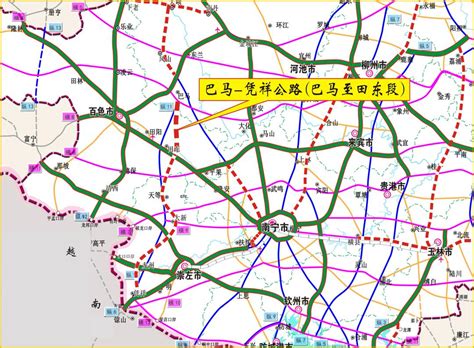 广西高速路网地图陕西封路高速路况中高速路线图第3页大山谷图库