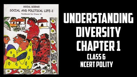 NCERT Polity Class 6 Chapter 1 Understanding Diversity UPSC CSE IAS