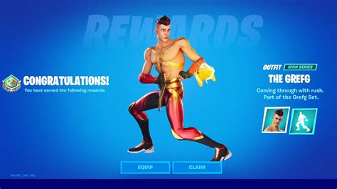 Claim Grefg Free Skin Reward Now Grefg Cup Fortnite Battle Royale