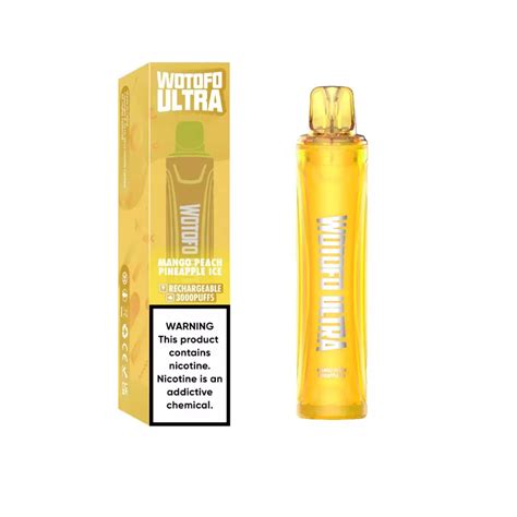 WOTOFO Ultra Vape Pen Mango Peach Pineapple Ice 5 nic Kup tytoń