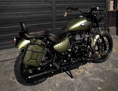 This Modified Royal Enfield Meteor Definitely Deserves Your Attention